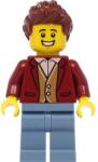 LEGO® Minifigurine City - Profesor ( cty1395)
