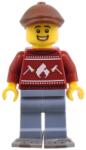 LEGO® Minifigures cty1822: Man - Dark Red Holiday Sweater (cty1822)