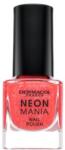 Dermacol Neon Mania Nail Polish lac de unghii 7 Coral Sunset 5 ml
