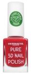 Dermacol Pure 3D Nail Polish lac de unghii 04 Poppy Red 11 ml