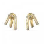 Guess Eredeti aranyozott fülbevaló Crazy Earrings JUBE03302JWYGT/U