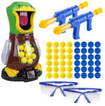 Extralink Hungry Duck Céllövészeti Játék Gyerekeknek - 2 db Fegyver, 48 db Golyó, Védőszemüveg