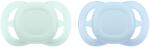 Philips Suzete Philips Avent Ultra Start - 0-2 luni, cu cutie, 2 buc, pastel, pentru băiat, new (SCF075/12)