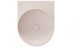 RAVAK Yard 40 cm kerámia mosdó csaplyuk nélkül, Alabaster Pink XJX0G040000 (XJX0G040000)