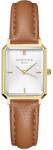Rosefield OWBLG-O85_3I Octagon XS Camel Leather Női Óra