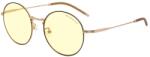 GUNNAR ELLIPSE Amber BLF 65 Kékfény szűrő szemüveg +0, 2 D - Fekete / Arany (ELL-10901) (ELL-10901)