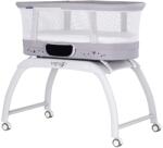 Chipolino Patut cu leganare si cantar integrat Chipolino Sogno 2 in 1 grey (KOSSG02501GR) - bebebliss