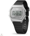 Ice Watch Ice Digit Retro Black Silver Small óra - 022735