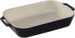 Staub Ceramique Négyszögletes Sütőedény - Sötétkék (40511-149-0) (40511-149-0)