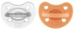 Chicco Suzeta Physio Luxe portocaliu/gri 6-16m, 2 buc (AGS73033.31)