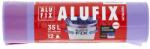 Alufix Szemeteszsák ALUFIX 35L Prémium Elastic FIX zárószalaggal Lila 12 darabos MSEB3512UNI (MSEB3512UNI)