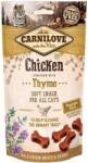 CARNILOVE Cat Semi Moist Snack Chicken Enriched & Thyme- Csirke Hússal és Kakukkfűvel 50g (VAT011813) (VAT011813)