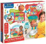 Clementoni Baby Clementoni 17589 Interaktív kosárlabda palánk puha labdával (17589)