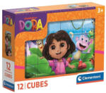Clementoni 41510 Dóra, a felfedező mesekocka (12 db) (41510)
