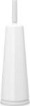 Brabantia ReNew WC-kefe padlón álló tartóval, acél, fehér - 414664 (414664) (414664)