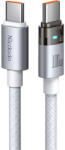 Mcdodo Cablu, USB-C la USB-C, Transparent, 100W, 1.2m - Mcdodo (CA-5582) - White (KF2359033) - pcone