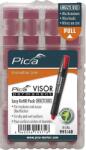Pica-Marker Pica VISOR SB permanent jelölőkréta utántöltő 10mm - Piros (4db/csomag) (991/40/SB) (991/40/SB)