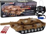 LeanToys Távirányítós R/C Tank - 27 Mhz, Sárga (16646) (16646)