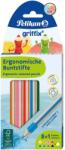 Pelikan Pelikan Griffix Háromszögletű színes ceruza készlet (9 db / csomag) (700856) (700856)