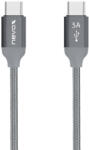 nevox 1653 USB kábel USB 2.0 1 M USB C 0, 48 Gbit/s 100 W Szürke, Ezüst (1653)
