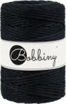 Bobbiny Macrame Cord 5 mm 100 m Black Zsinór (MX-E007)