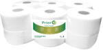 Prior Toalettpapír Mini Jumbo 19 cm, 2 Rétegű, Fehér, 100 m