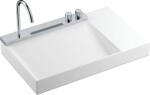 Hansgrohe Avalegra mosdó csappal 78x47.5 cm négyszögletes klasszikus-süllyesztett fehér fényes 22473000 (22473000)