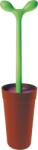 Alessi ASG04 Merdolino Cserepes növény formájú Műanyag WC kefe (ASG04) (ASG04)