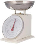 PLINT Retro mechanikus konyhai mérleg, 3 kg - rozsdamentes acél tállal (44CRE)
