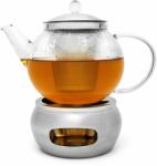 Bredemeijer Ravello Rozsdamentes acél Teafőző gyertyás Teamelegítő - Ezüst (191004) (191004)