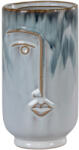 House Nordic Váza, kerámia, kék, ø9x17 cm (4441760)