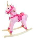 Retoys Plüss rózsaszín unikornis hintaló fa vázzal 68 cm 41914