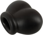 Erecto - sac pentru testicule și extensor - negru (50038140000) Inel pentru penis