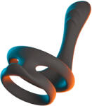 Erecto - inel pentru penis și testicule - negru (50037330000) Inel pentru penis