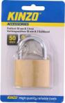 Kinzo acél lakat, normál kengyellel 50mm, 3db kulccsal (8711252793894) (8711252793894)