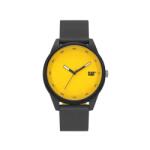 Caterpillar Ceas pentru barbati CAT INSIGNIA, mecanism QUARTZ analog, carcasa 43 mm, din plastic ABS, cadran galben, LJ. 160.21. 721 Ceas