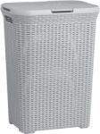 Curver Curver® NATURAL STYLE szennyestartó kosár - szürke, 60 literes (TC2211372)