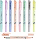 Pentel Szövegkiemelő kétvégű 1/3, 5mm, vágott és kúphegyű, pasztell lila (SLW11P-VE) (za 0397059) (za 0397059)