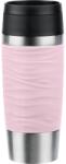 emsa Travel Mug Waves Termosz Bögre - 360 ml, Rózsaszín