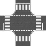 Noch 60712 Útkereszteződés útfólia (4007246607129)