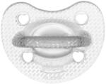 CHICCO Physio Luxe teljesen szilikon cumi 6-12m crystal 2 db
