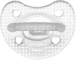 CHICCO Physio Luxe teljesen szilikon cumi 2-6m crystal 2 db