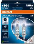 OSRAM Cool Blue Boost H1 halogén izzó off-road használatra, 5500 K hiper fehér fény, LED-es hatás (4062172388047)