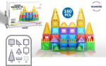 Mamido Mágneses építőkocka 160 darabos Szivárvány XL (S-Z043) - mamido