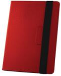  Univerzális tablet könyvtok, 10", piros, Orbi