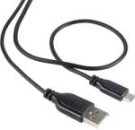 Renkforce SuperSoft csatlakozókábel A/Micro-B fekete 1 m, Renkforce