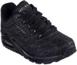 Skechers Дамски маратонки Skechers UNO Stand On Air Trainers Womens - Black/Leopard