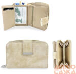 Jennifer Jones Női Pénztárca 1104-7 Beige - Kicsi Méret (1104-7)