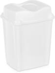 Orion Coș de gunoi din plastic cu capac basculant 16 l alb Cos de gunoi