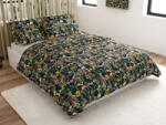  Pamut ágynemű MYSTIC GARDEN sötétzöld Ágyneműhuzat mérete: 70 x 90 cm | 140 x 200 cm
